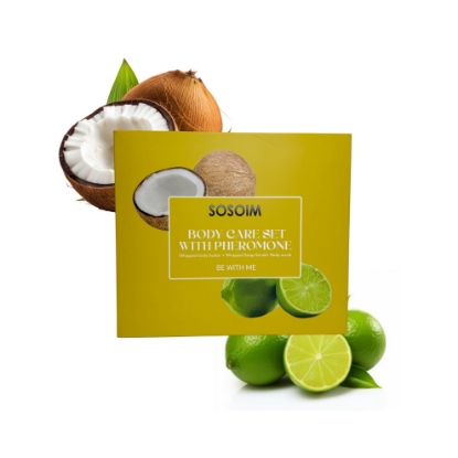 Picture of Body care set with pheromones be with me ( Coonut & Lime ) 